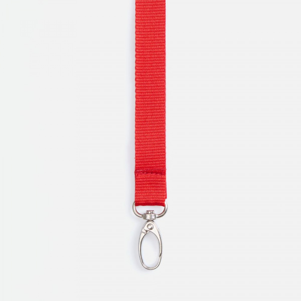 Лента для бейджа Pin, красная