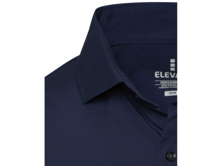Carnelian мужская рубашка из поплина - Navy Blue