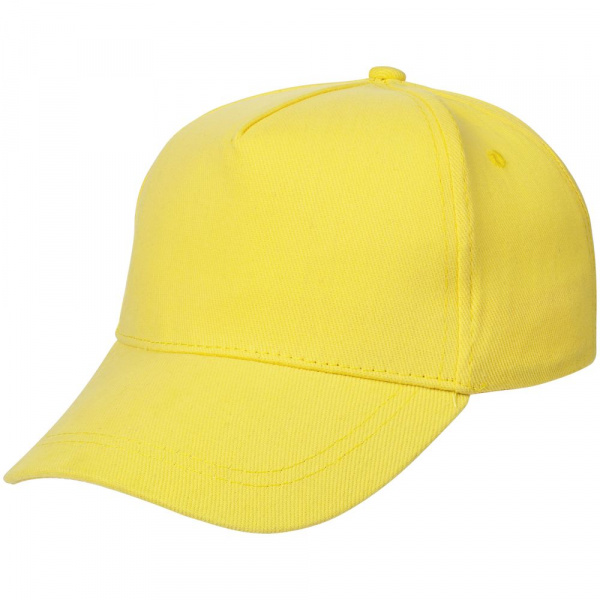 Бейсболка детская Standard Kids, желтая