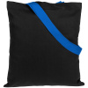 Набор Velours Bag, черный с синим