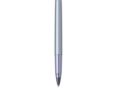 Ручка-роллер Parker Vector XL Silver Blue CT, цвет чернил black, стержень: F, в подарочной упаковке.