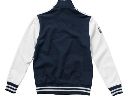 Толстовка Varsity, темно-синий/натуральный белый
