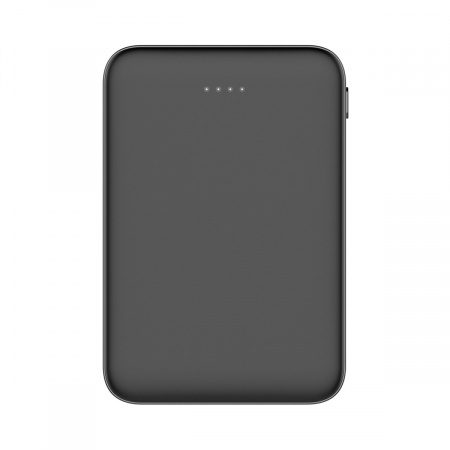 Внешний аккумулятор Fluffy, 5000 Mah, черный
