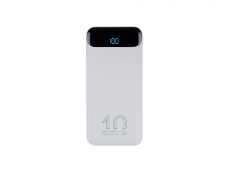 Внешний аккумулятор с дисплеем, 10000 mAh