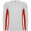 Спортивная футболка SHANGHAI L/S мужская, БЕЛЫЙ/КРАСНЫЙ L