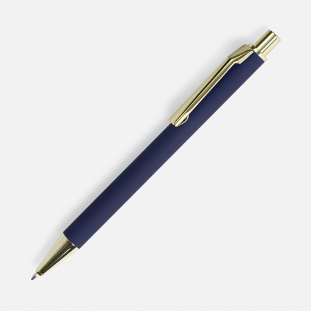 Ручка шариковая Lobby Soft Touch Gold