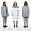 Жилет двусторонний V2, серый, размер 3XL/4XL
