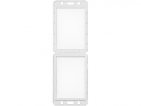 Держатель для бейджа Haven Transparent, белый