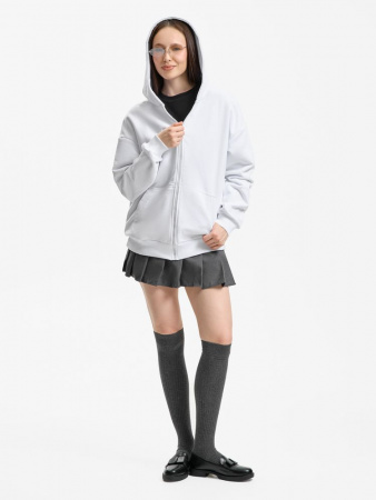 Толстовка унисекс оверсайз Sartoro, белая, размер 3XL/4XL