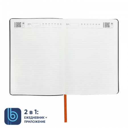 Набор Bplanner Business 01 (оранжевый с синим)
