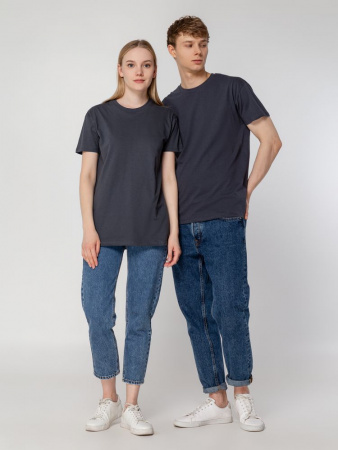 Футболка Regent 150 темно-серая (графит), размер 4XL