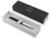 Ручка шариковая Parker модель Urban Muted Black CT в футляре, черный/серебристый