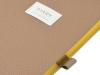 Ежедневник недатированный А5 Total beige с нашивкой, бежевый