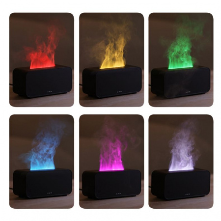 Светодиодный USB увлажнитель-ароматизатор Lumor RGB, черный