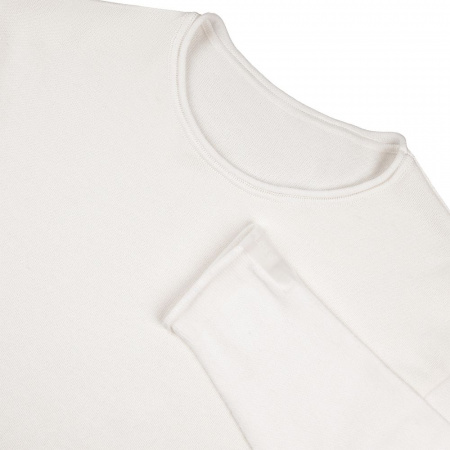 Лонгслив унисекс Siluetti Fuori, молочно-белый, размер L/XL