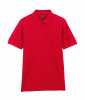 Футболка поло PREMIUM COTTON ADULT DOUBLE PIQUE, КРАСНЫЙ 2XL