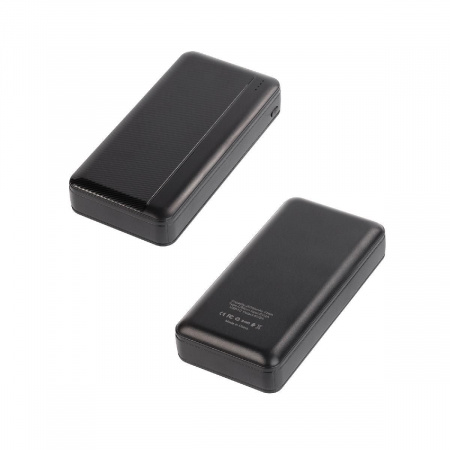 Зарядное устройство "Twenty Line" 20000 mAh, цвет черный