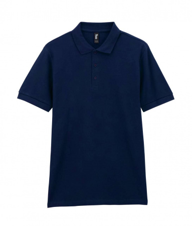 Футболка поло PREMIUM COTTON ADULT DOUBLE PIQUE, МОРСКОЙ СИНИЙ S
