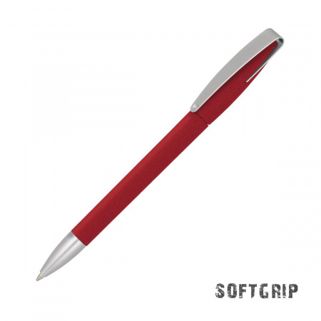 Ручка шариковая COBRA SOFTGRIP MM, красный#, цвет красный