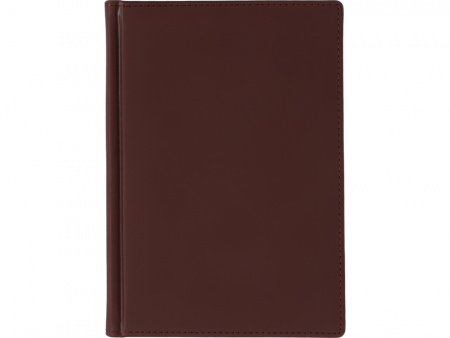 Ежедневник недатированный А5 Velvet, бордовый