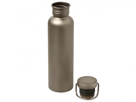 Бутылка для воды из титана Titan, 750ml, темно-серый