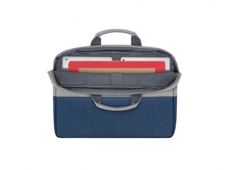 RIVACASE 7532 grey/dark blue сумка для ноутбука 15.6''