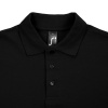 Рубашка поло мужская Spring 210 черная, размер 5XL