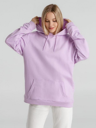 Толстовка с капюшоном унисекс Hoodie, сиреневая, размер XXL