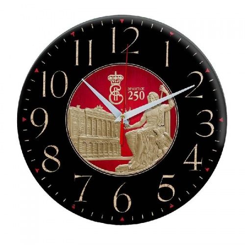 Часы стеклянные на заказ Time Wheel с логотипом в PrimeSV