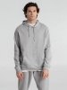 Толстовка с капюшоном унисекс Hoodie, серый меланж, размер M