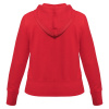 Толстовка женская Hooded Full Zip красная, размер L