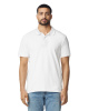 Футболка поло PREMIUM COTTON ADULT DOUBLE PIQUE, БЕЛЫЙ S