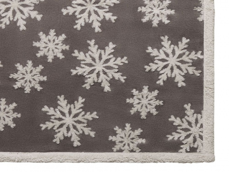 Плед Snowflake новогодний