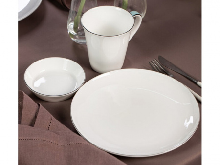 Тарелка Valerie Concept PLATE UNI SLV