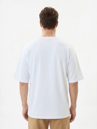 Футболка Oversize Premium 210, белая, размер 3XL