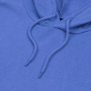 Толстовка с капюшоном унисекс Hoodie, ярко-синий меланж, размер XS