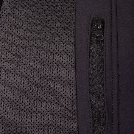 Куртка женская Hooded Softshell черная, размер XL