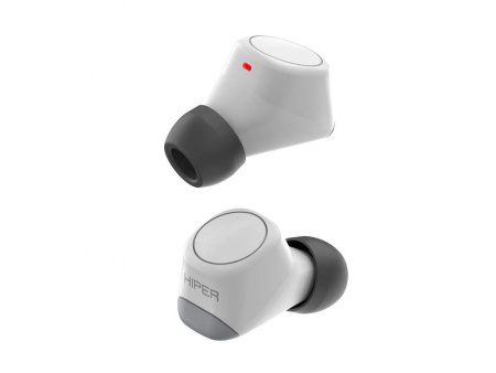 Беспроводные наушники HIPER TWS Smart IoT M1 (HTW-M10) Bluetooth 5.1 гарнитура, Серый (Р)
