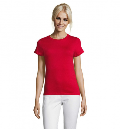 Футболка женская Regent Women красная, размер XXL