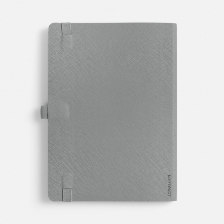 Ежедневник Peel Flex, недатированный, серый