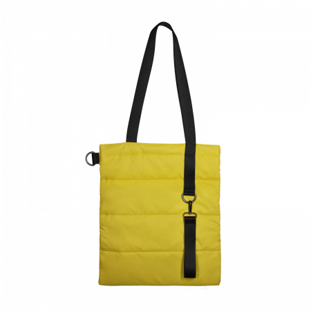 Шоппер Superbag Bubble, с магнитной кнопкой (желтый с черным)