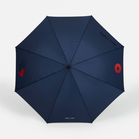 Зонт-трость Rainzee, темно-синий