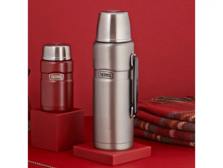 Термос из нерж. стали тм THERMOS SK2020 MS King 2.0L, серебристый