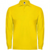 Футболка поло ESTRELLA L/S мужская, ЖЕЛТЫЙ L