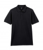 Футболка поло PREMIUM COTTON ADULT DOUBLE PIQUE, ЧЕРНЫЙ S