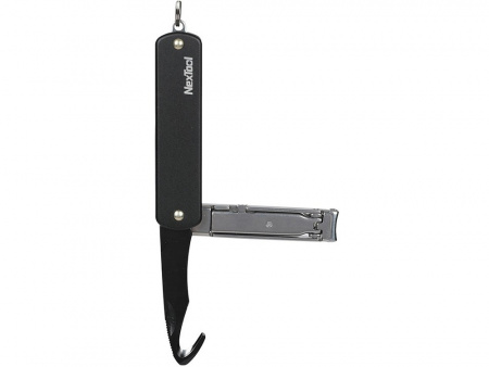 Мультитул-книпсер Nextool Multi Functional Nail Clipper, черный, 6 функций