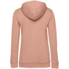 Толстовка с капюшоном женская Hoodie, бежевая (nude), размер XXL