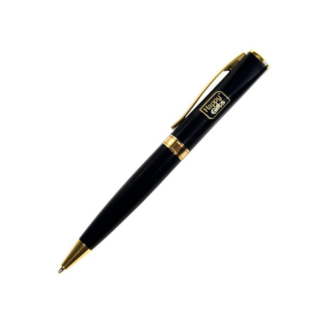 WIZARD GOLD , ручка шариковая, бордовый/золотистый, металл