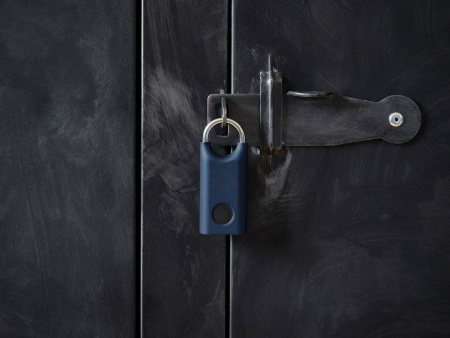 Замок с сенсором Noma Lock, темно-синий