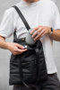 Шоппер Superbag Bubble, с магнитной кнопкой (черный)